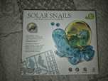 Solar snail, игрушка на солнечной панели улитка