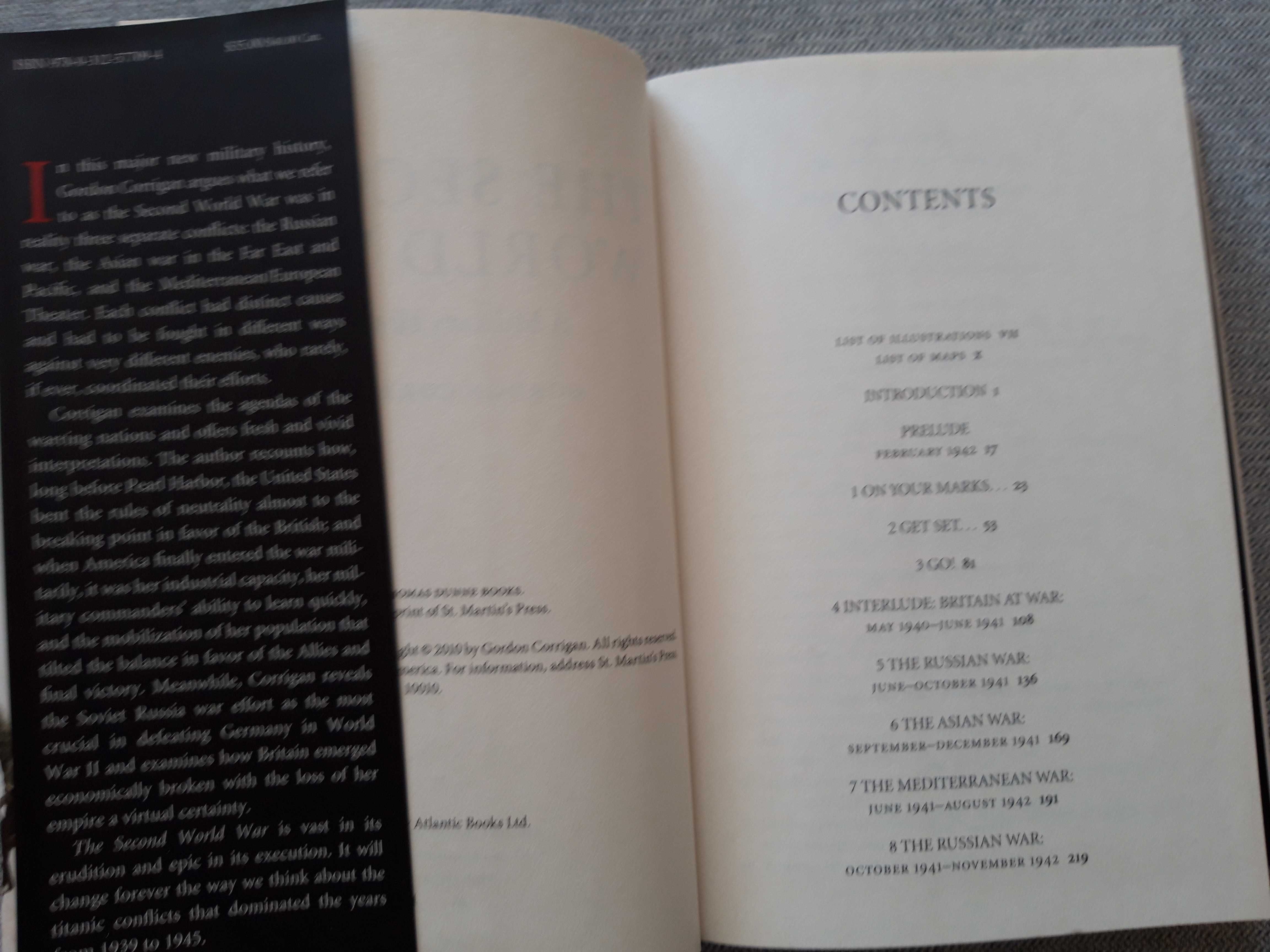 Livro "The Second World War - A military history" de Gordon Corrigan