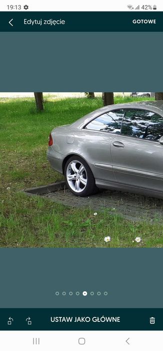 Sprzedam felgi mercedes clk  17stki