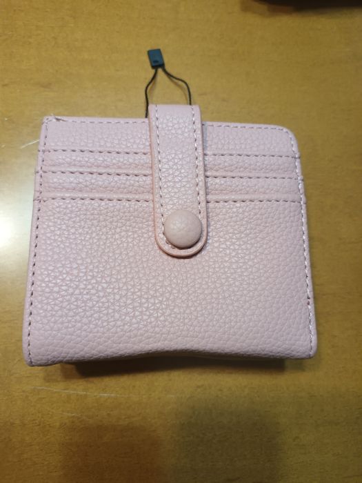 Carteira de senhora cor de rosa claro