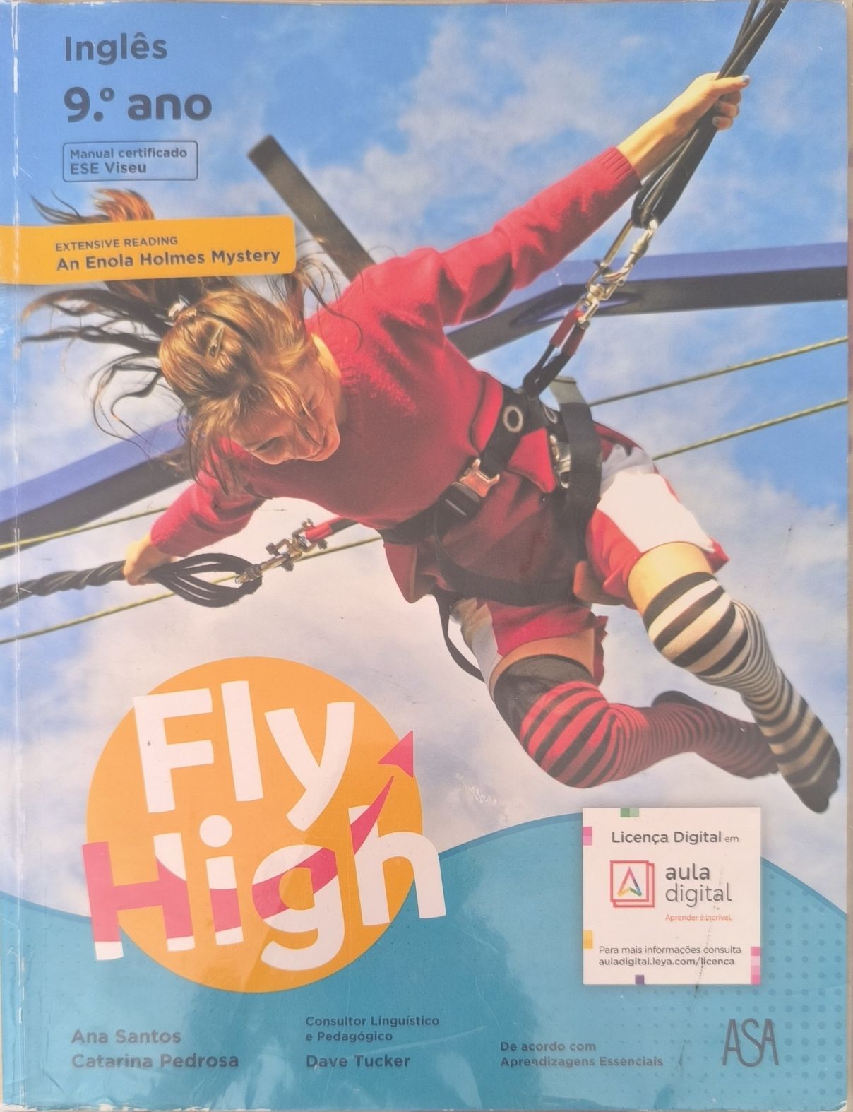 Manual e caderno de atividades de inglês 9 ano Fly High