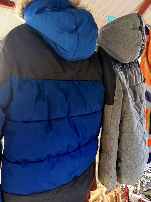 Зимова куртка на хлопчика в гарному стані зріст 147