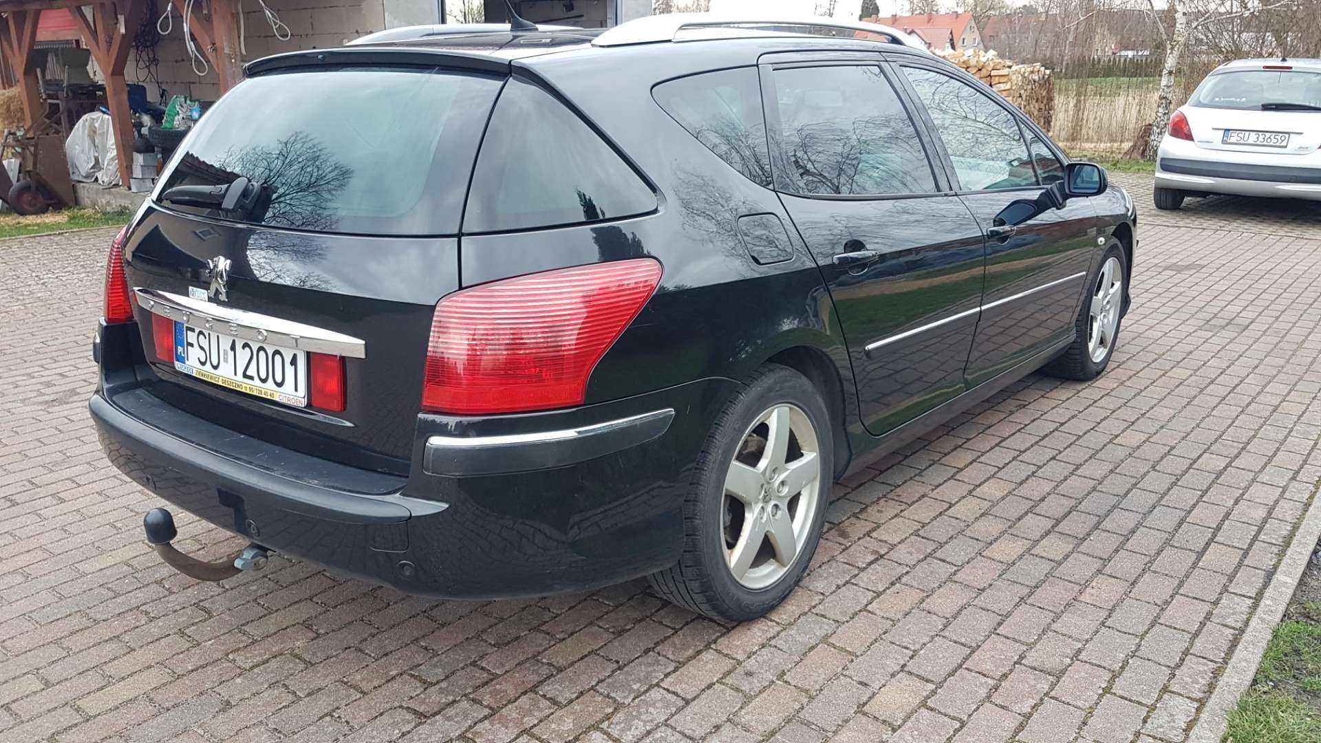 Peugeot 407 SW 2.0 HDI Pełna opcja wyposażenia.