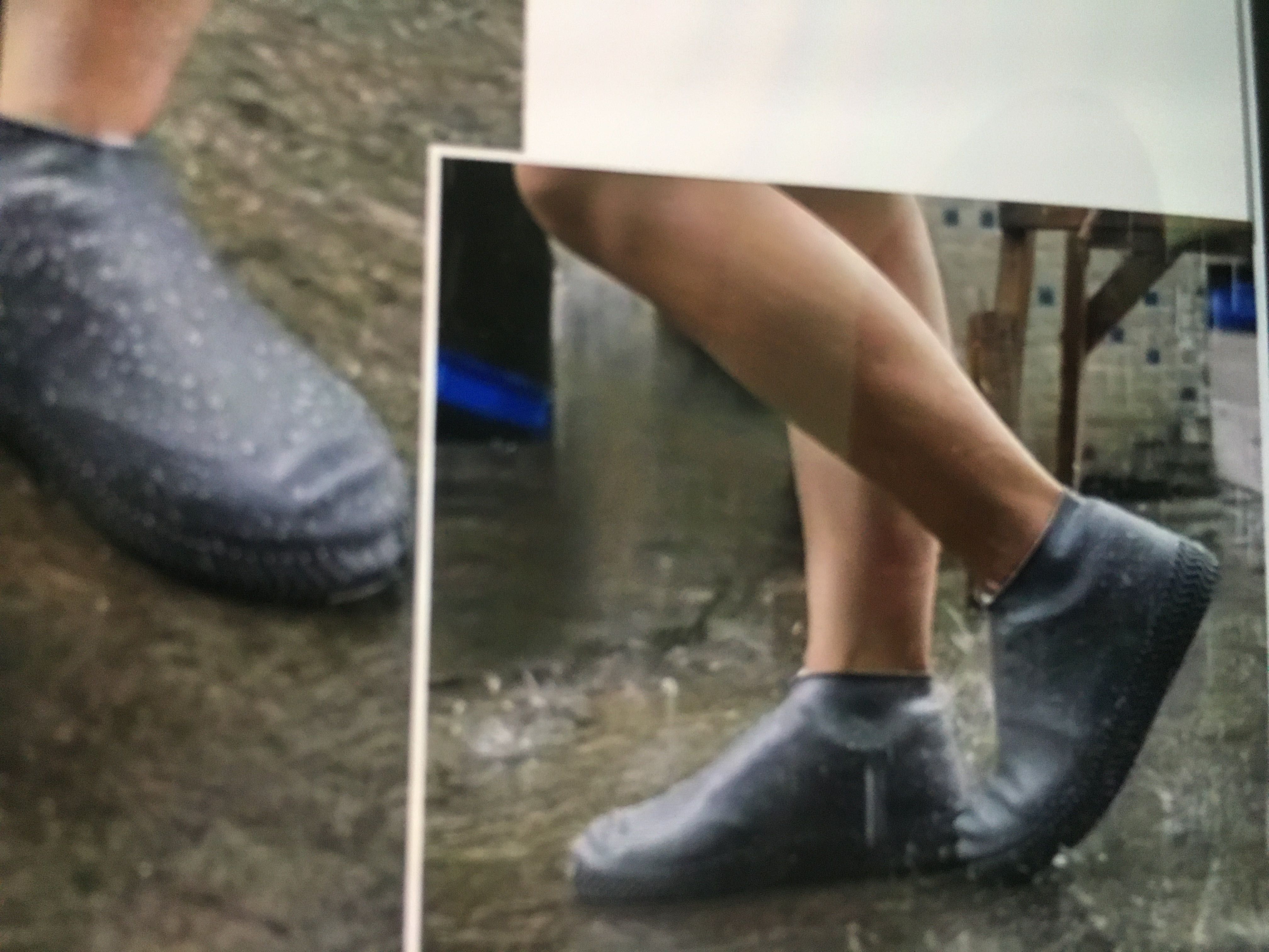 1 PARA DE PROTETORES DE SAPATOS Impermeável