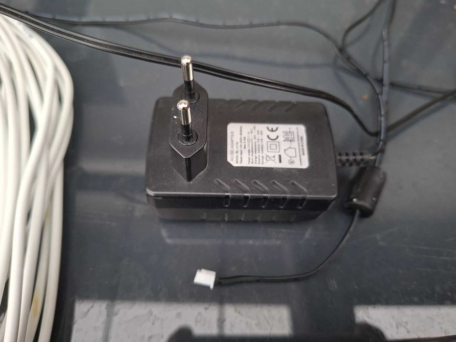 Przewodowy domofon Eura ADA 12A3 + 12 metrów kabla.