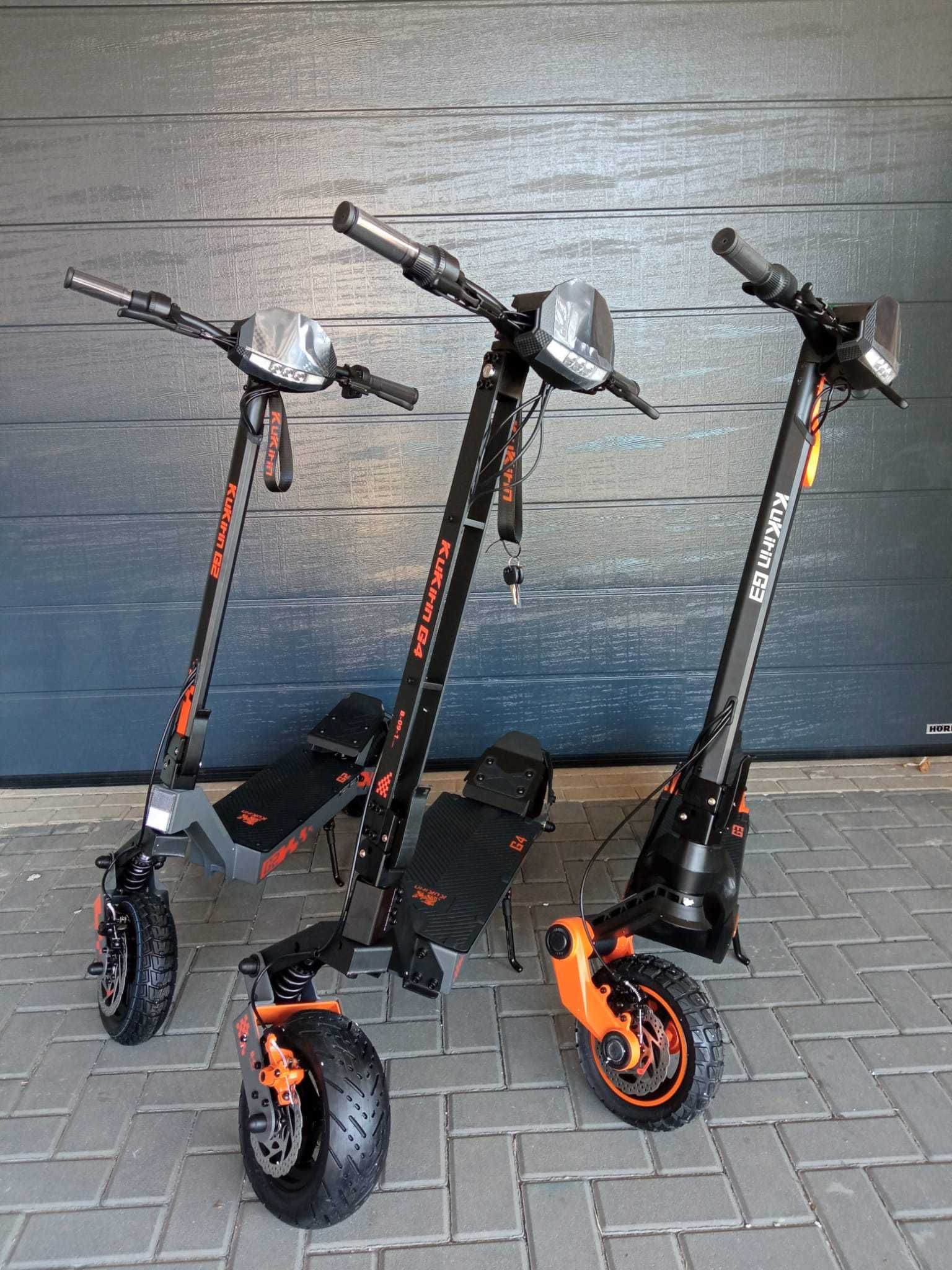 KUKIRIN G2 800W wersja 2025 max 45km/h, aku 48V 15,6Ah zasięg 55km,