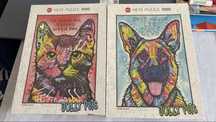 2 x puzzle Heye 1000 Jolly Pets w folii