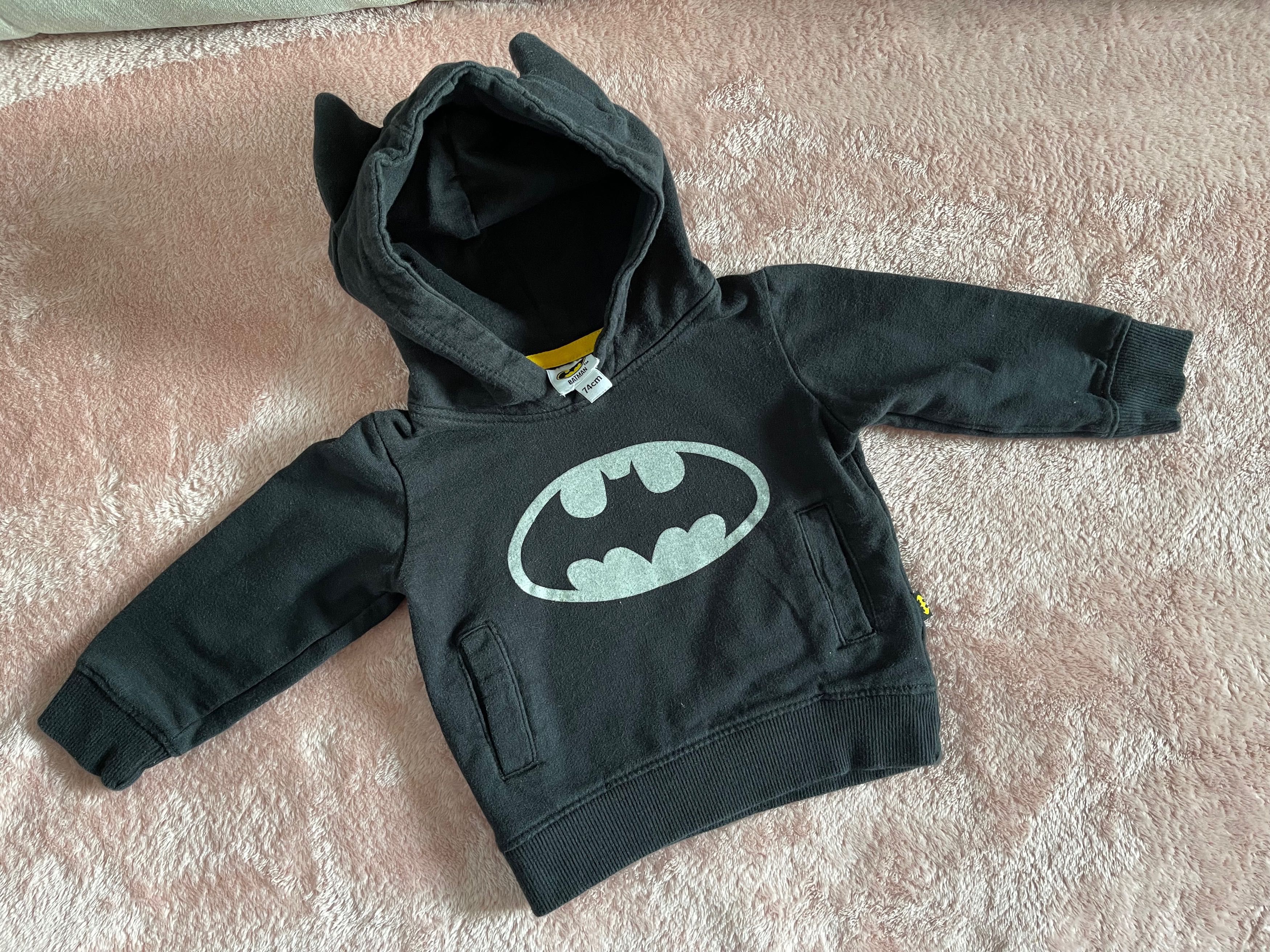 Bluza chłopięca SMYK Cool Club motyw Batman rozmiar 74