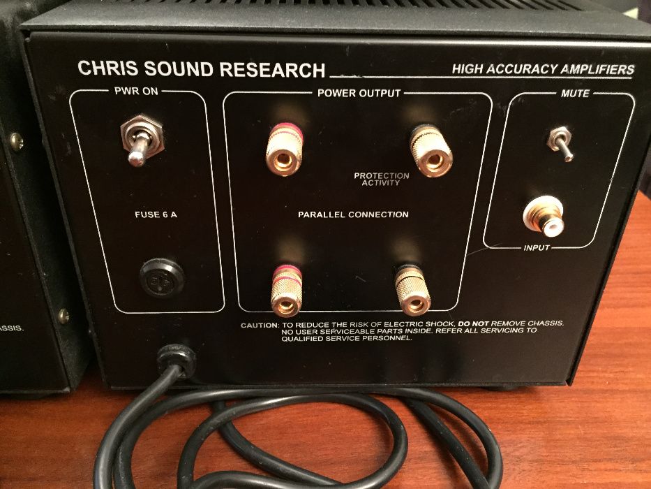 Chris Sound Research – monobloki + DAC - dla audiofila