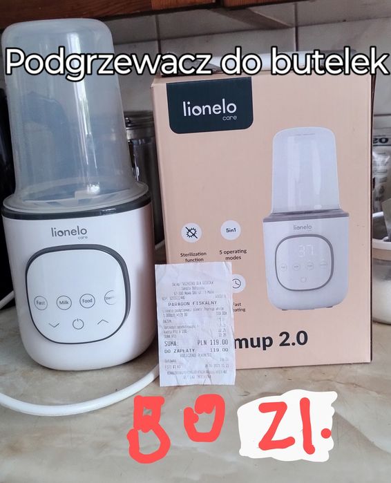 Dla dziecka:fotelik. Dostawka do wózka. Chodzik . Podgrzewacz dobutel