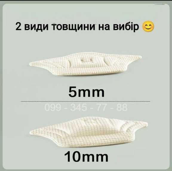 Устілки задники від натирання на п'яті (пластирі вставки)