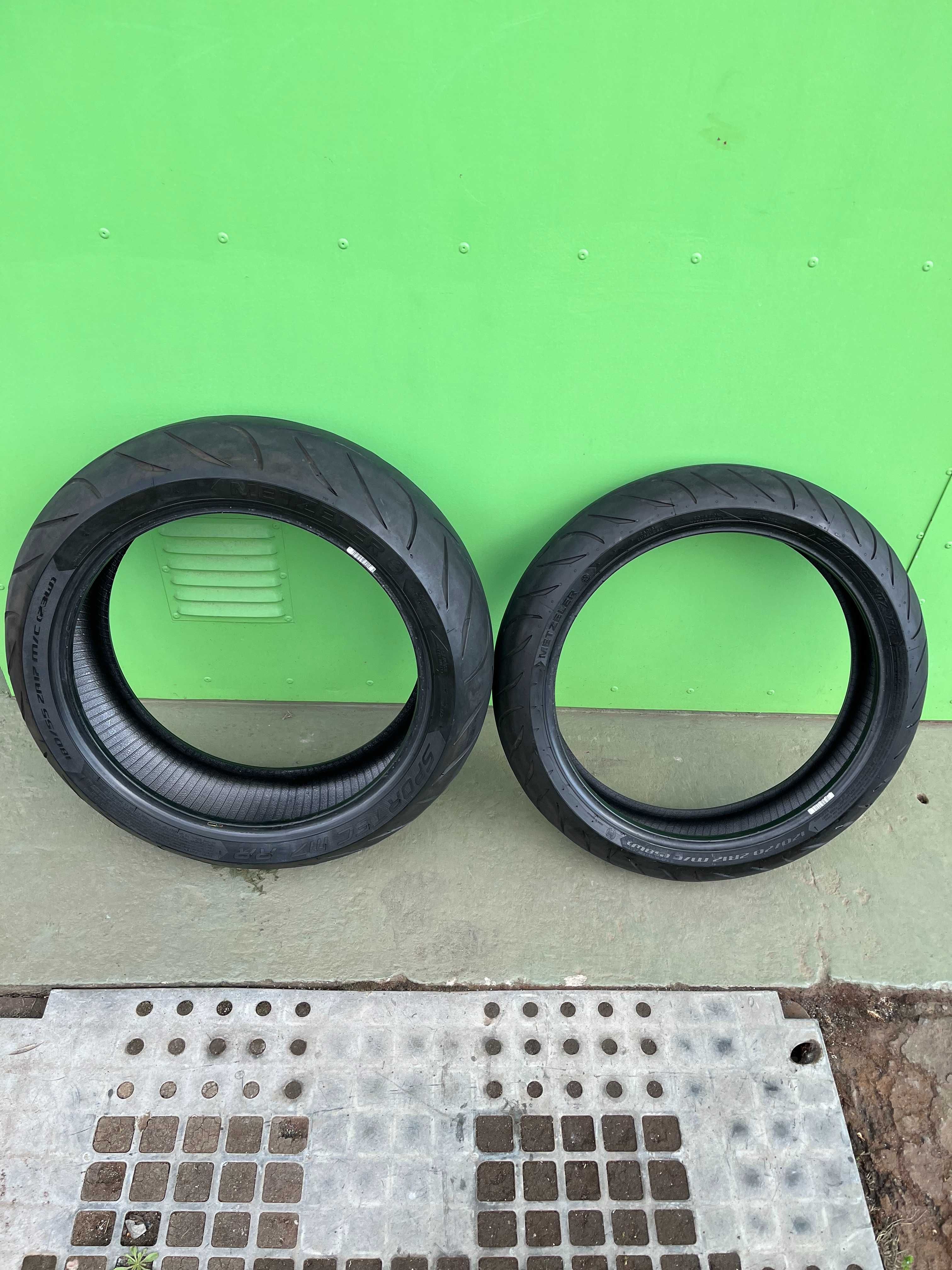 Opony motocyklowe Metzeler 120/70/17 180/55/17 sportec M7