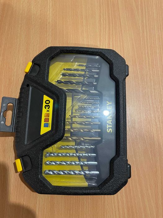 STANLEY STA7183 zestaw bity wiertła beton metal drewno 30szt