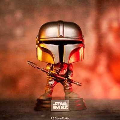 Star Wars - 479 - Mandalorian Beskar Staff Special Ed. Funko Pop!