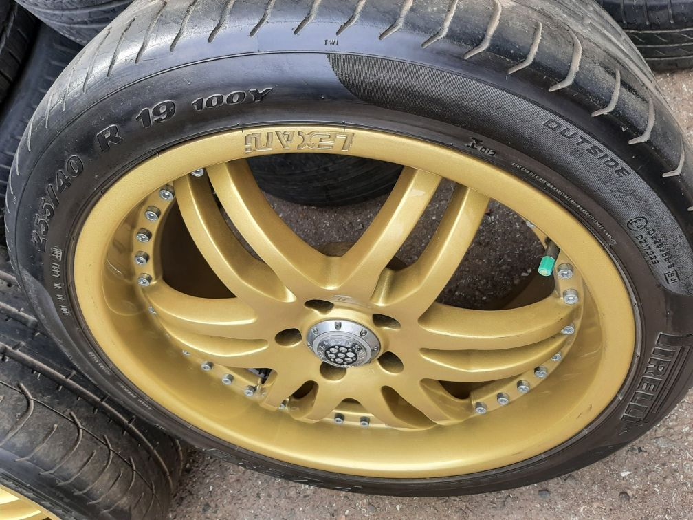 Диски с резиной 5*112, R-19-R-20 разноширокие
