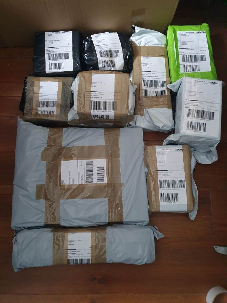 Paczki Amazon paczki DHL Amazon Aliexpress elektronika zabawki odzież