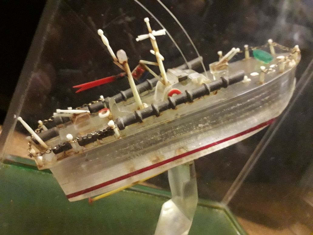 Модель катера торпедного времен СССР,  сделана отслужившим 3 года на т