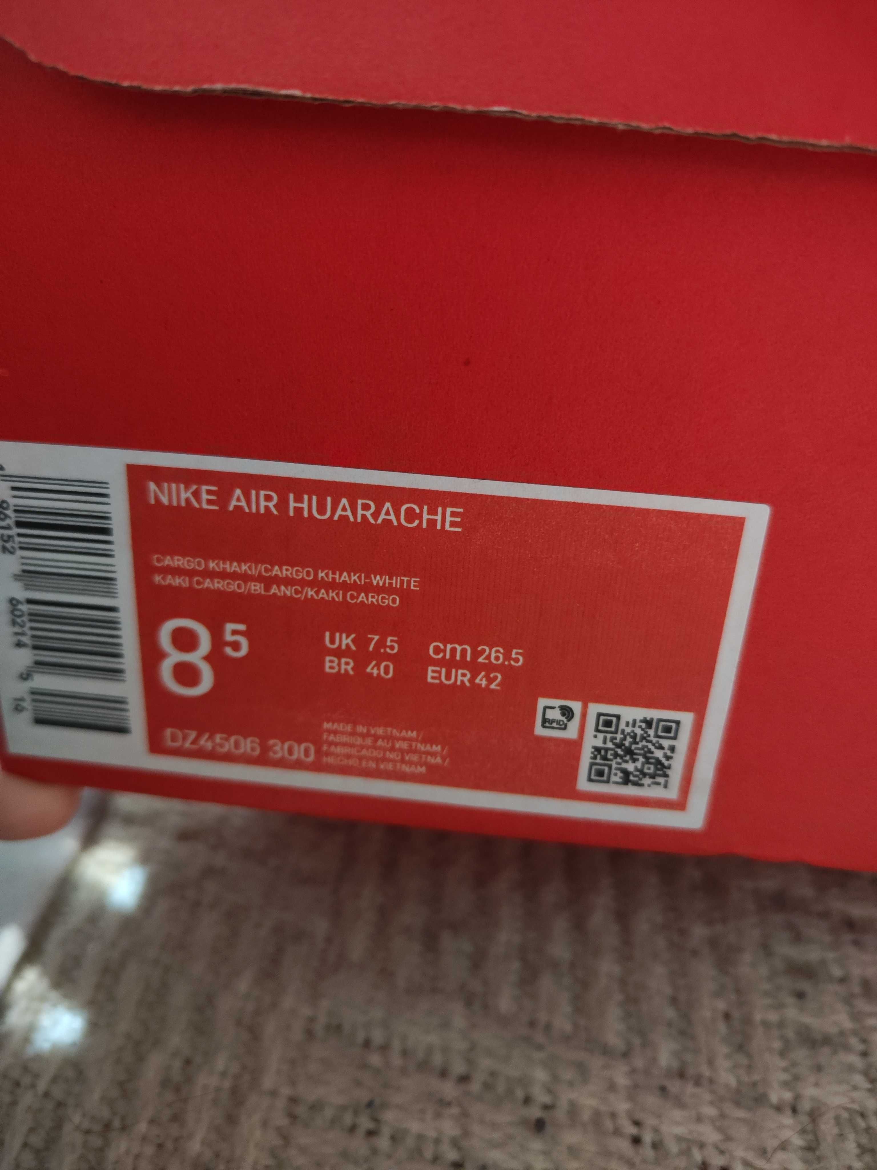 Nowe buty Nike air Huarache khaki czarne 41 42