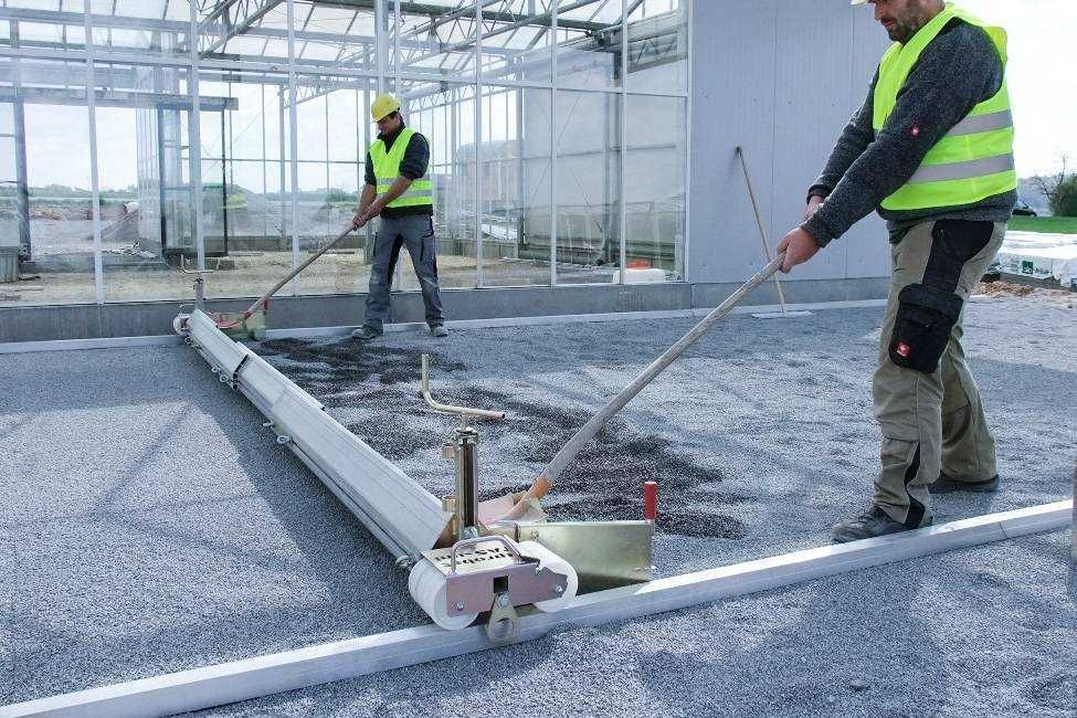 System niwelacyjny TAS-UNI PROBST listwa brukarska aluminium łata 6,5m