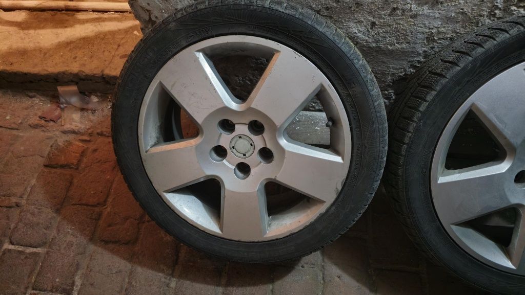 Koła 5x112 Felgi aluminiowe opony zimowe Nokian WR A4 6-7mm