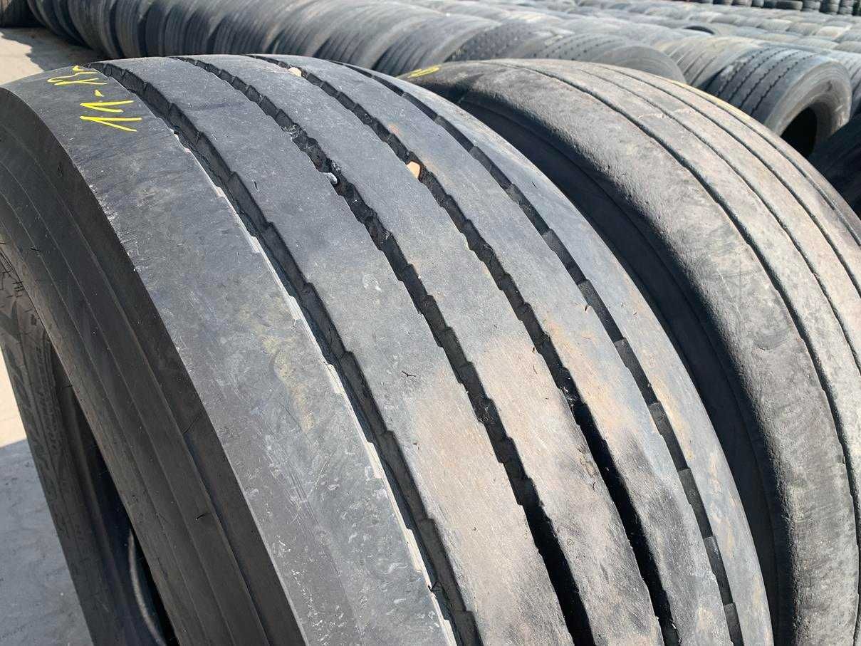Opony używane ciężarowe naczepowe 385/65R22.5 DUNLOP SP246 / 9-13mm