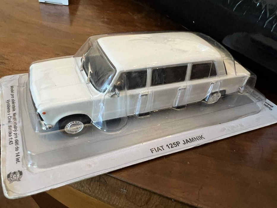 Fiat 125P Jamnik 1:43 DeAgostini Kolekcja Legendy FSO