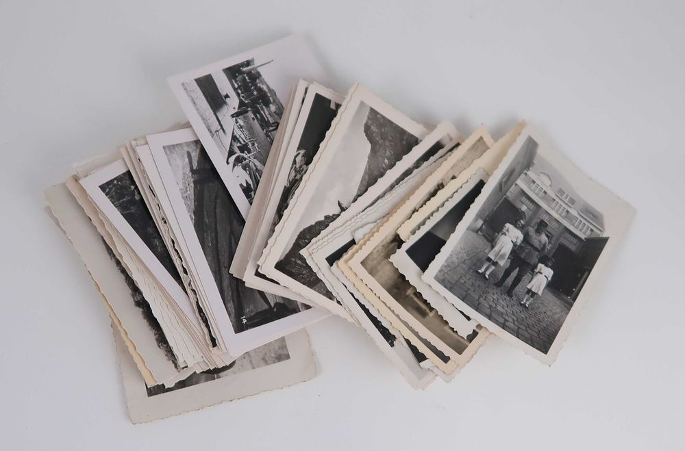 Conjunto de 84 fotografias antigas 9/10 cm