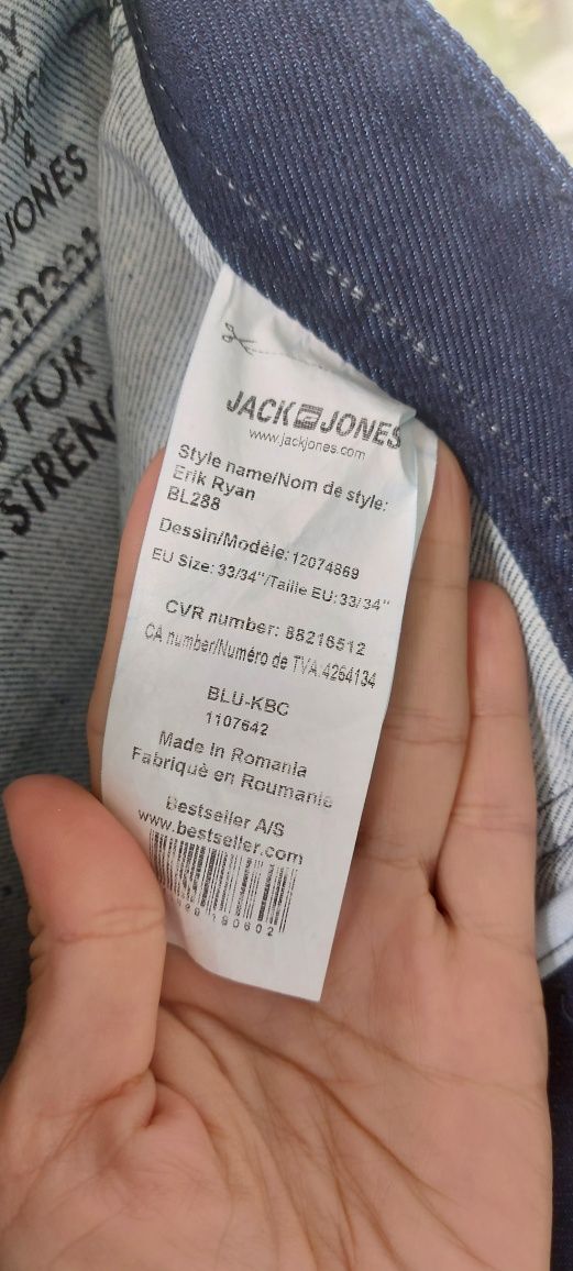 Джинсы Jack & Jones, джинсы Colin's