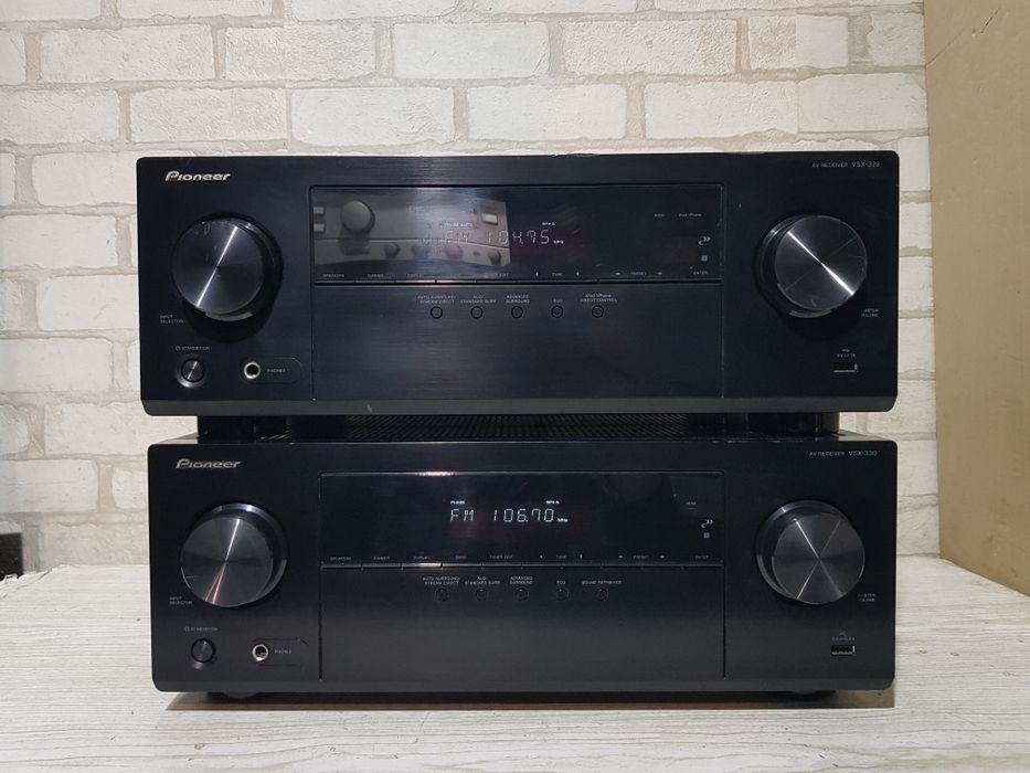 Пульт!5.1AV ресивер/підсилювач Pioneer VSX-330/329  5×120Вт+1б/у з Нім
