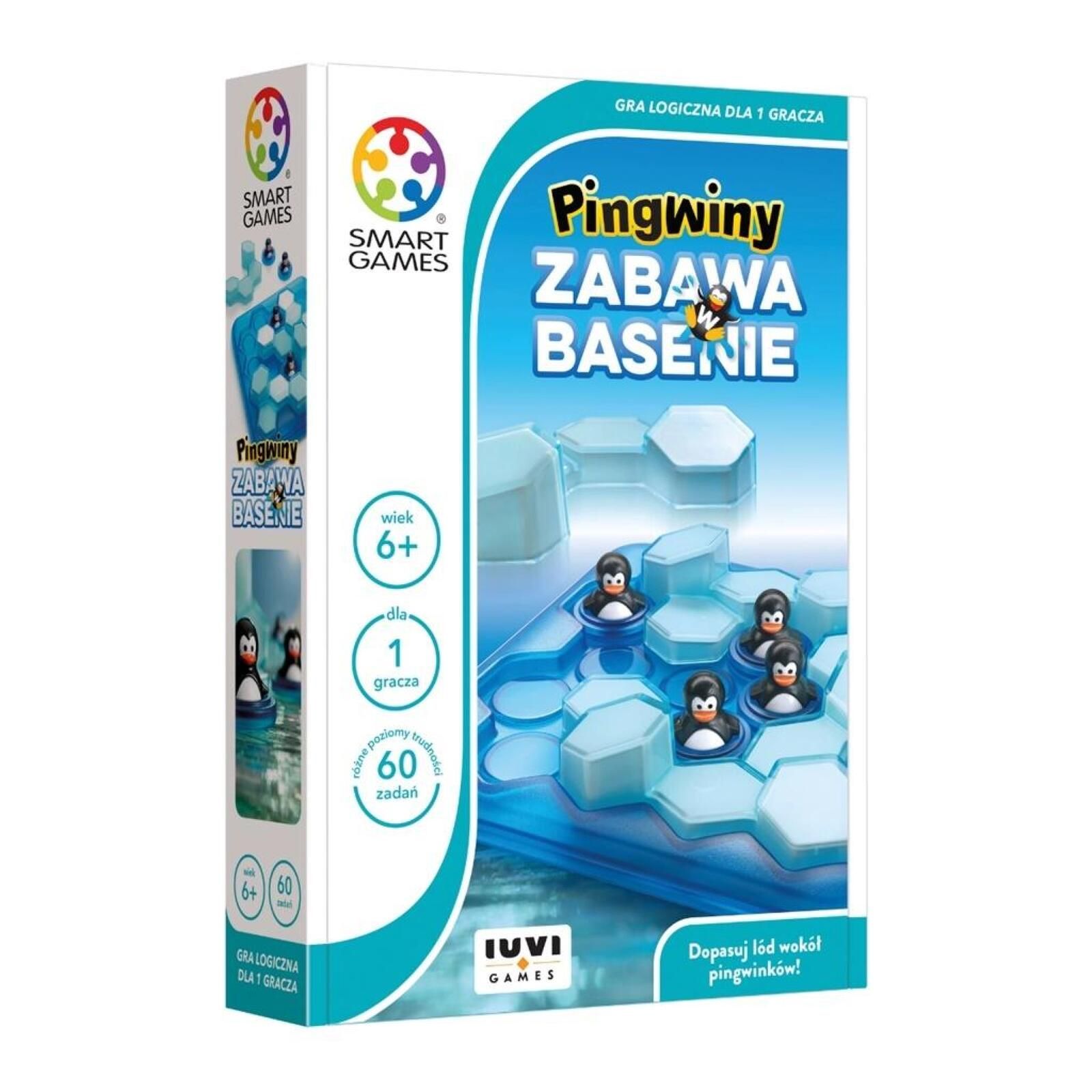 Smart Games Pingwiny - zabawa w basenie (PL) IUVI IUVI Games pudełko,