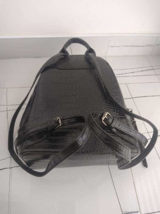 Plecak damski Mohito czarny z imitacji skóry