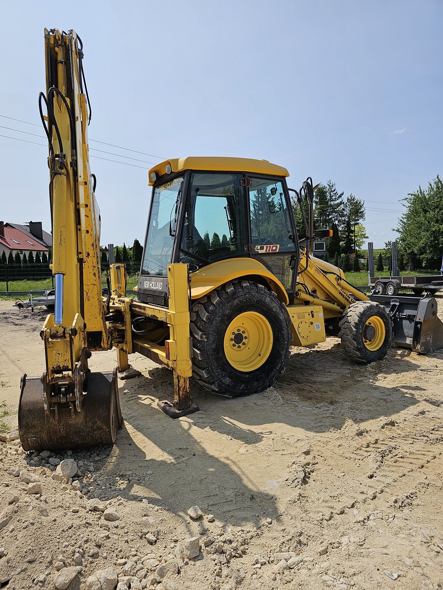 New holland LB110  Koparko Ładowarka