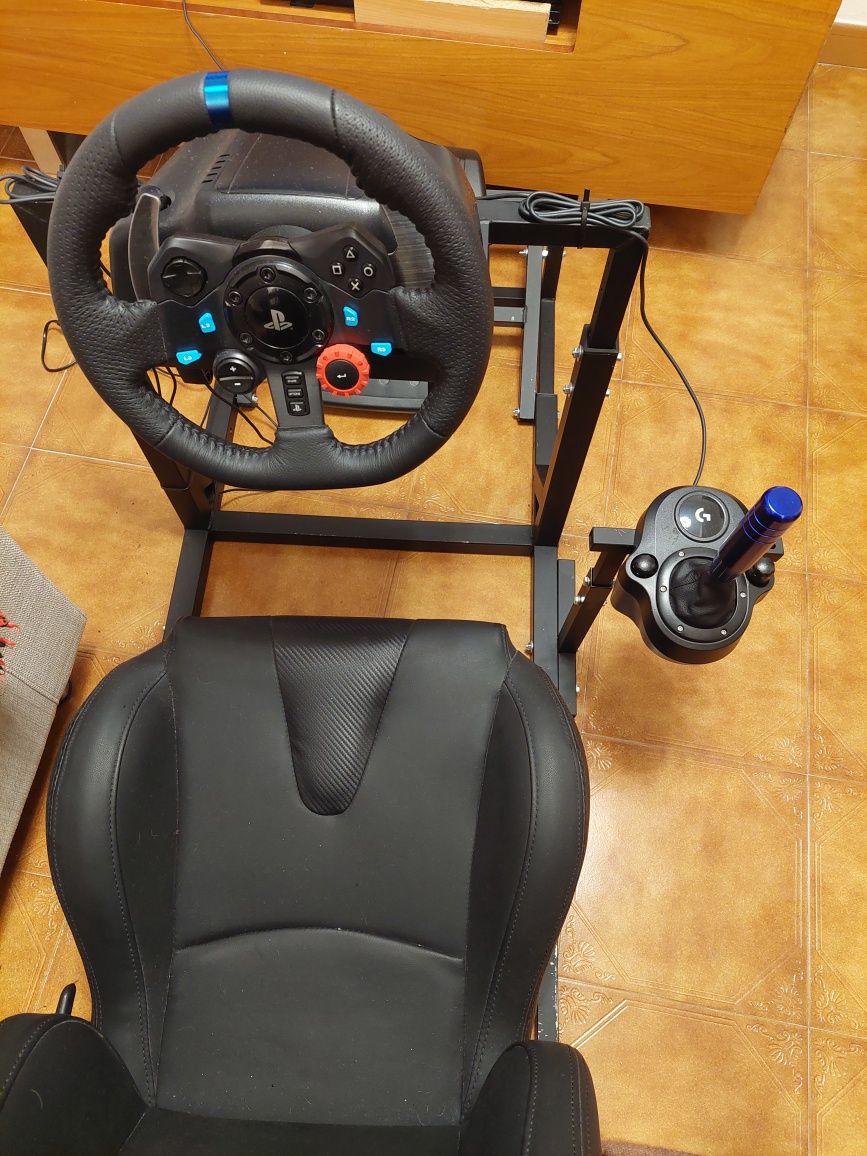 VENDO  Sim Racing Volante Logitech G29 Com Garantia