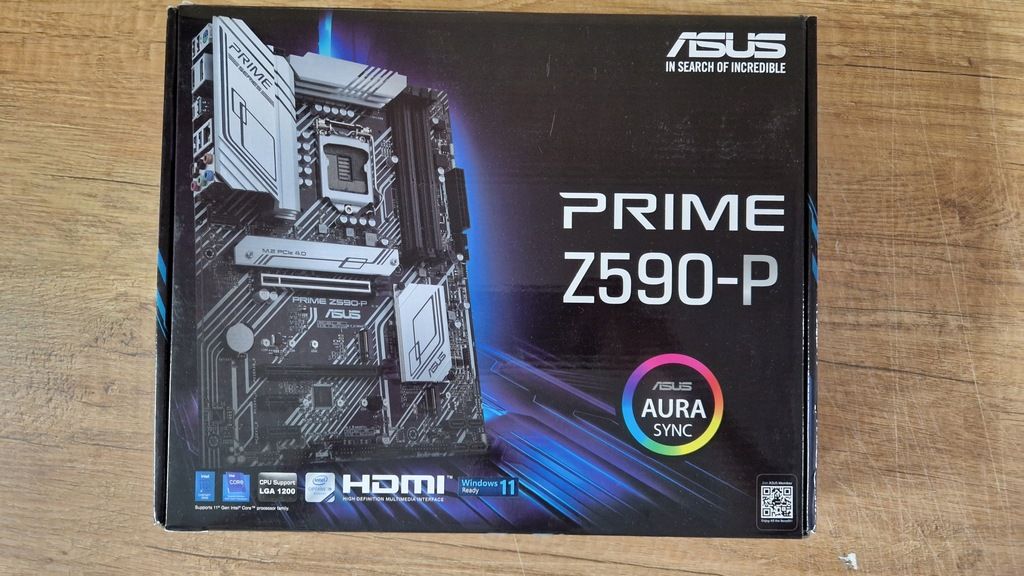 Płyta główna ASUS PRIME Z590-P LGA1200 DDR4 box gwarancja