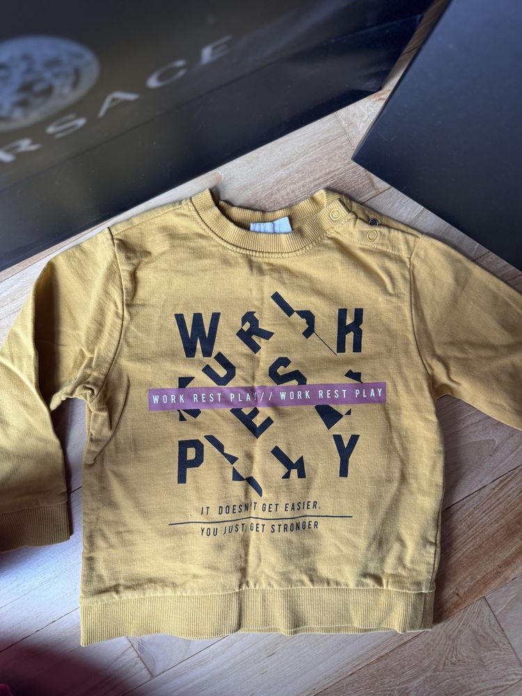 Bluza koszula z dtugim rekawem sweter