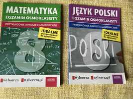 Egzamin test Ósmoklasisty j. polski matematyka arkusze egzaminacyjne