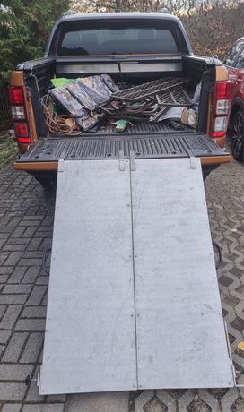 Aluminiowy trap do wciągania zwierzyny Ford Ranger