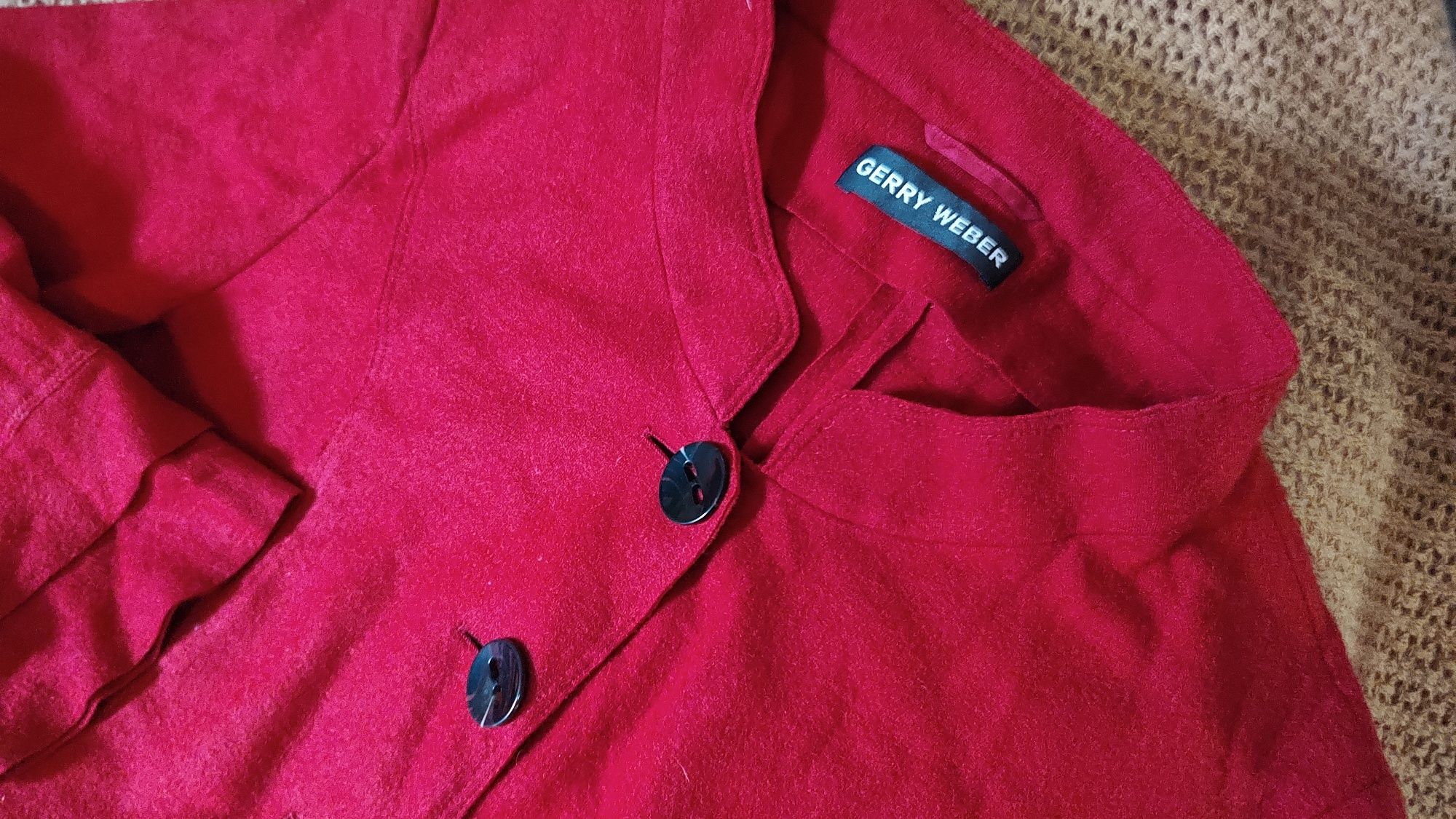 Валяный жакет,шерсть. Gerry Weber р.54