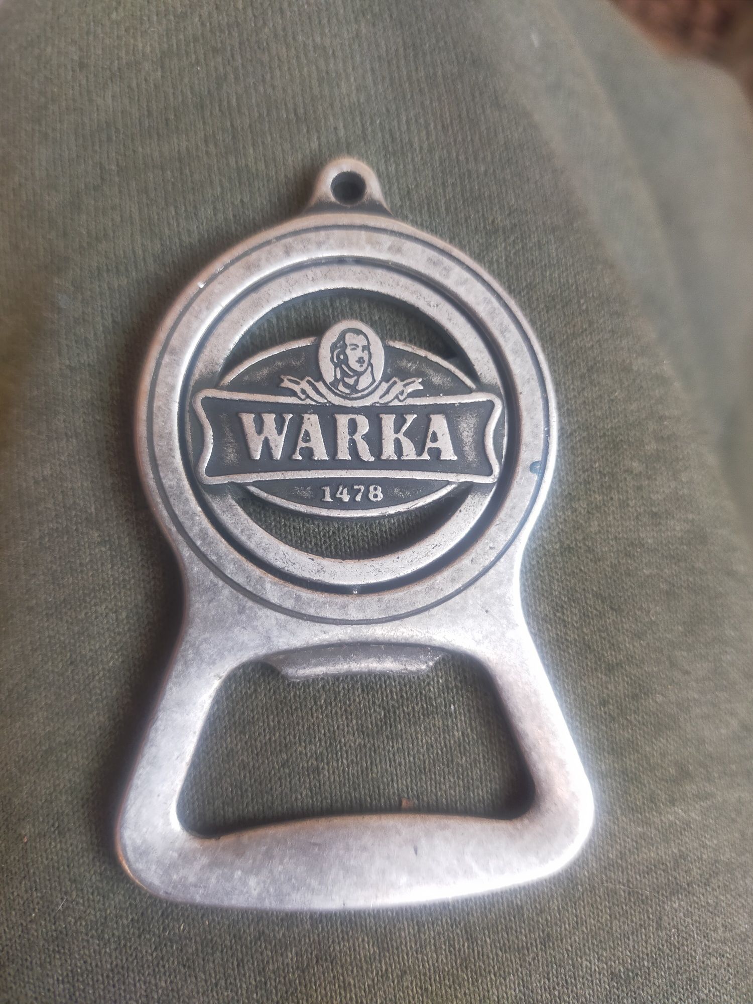 Otwieracz kapsel Warka prl