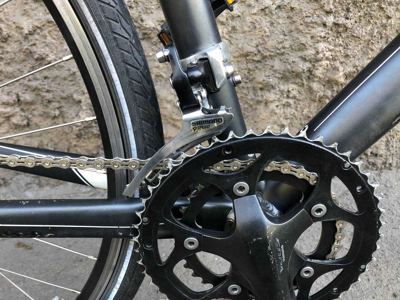 Велосипед "Cube cross race", оборудование Shimano sora 2x9. Рама 53 см