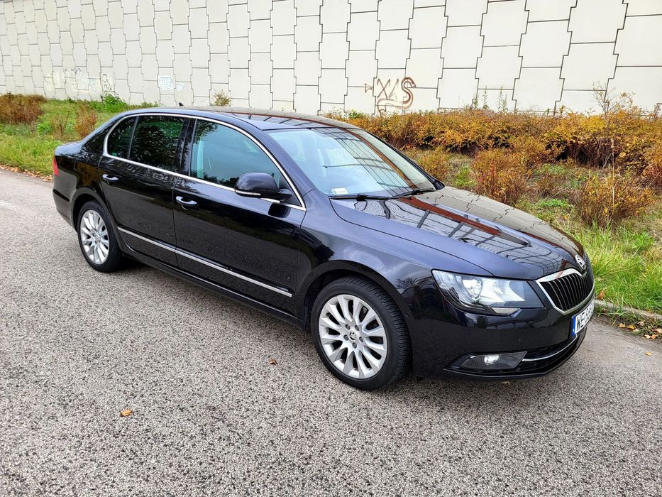 Skoda Superb Skoda Superb ll  2.0 TDI ELEGANCE , 170 KM , CZARNA, SALON POLSKA