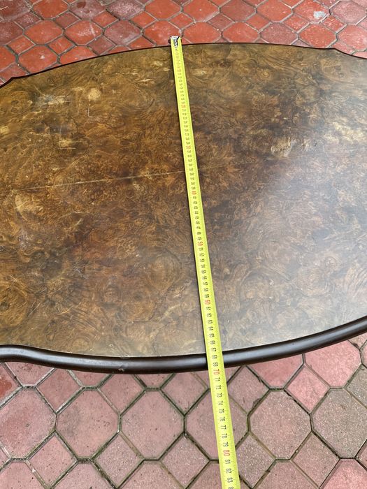 Stół drewniany kawowy wysoki na 45 cm