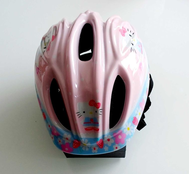 Capacete crianca Hello Kitty