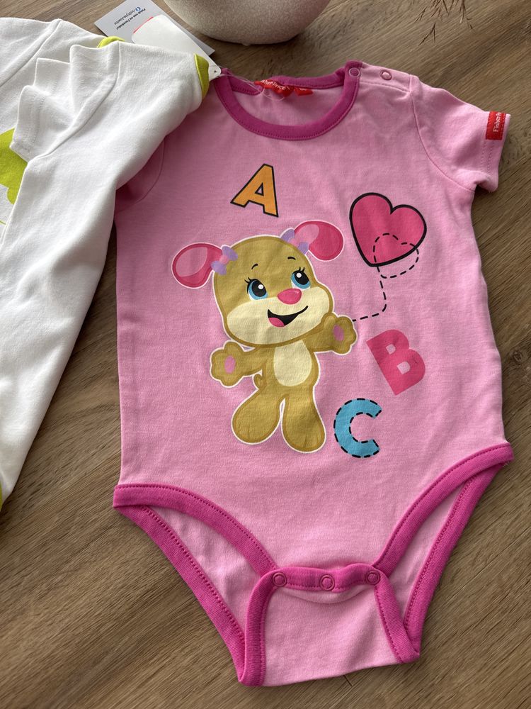 Body niemowlece fisher price zestaw