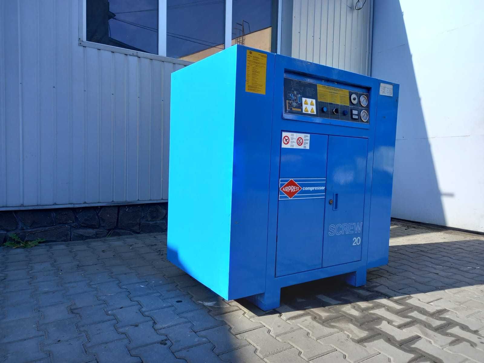 Airpress Screw 20 15kw 10bar 2000 lm Kompresor śrubowy sprężarka.