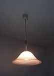 Lampa sufitowa wisząca klosz biały mleczny