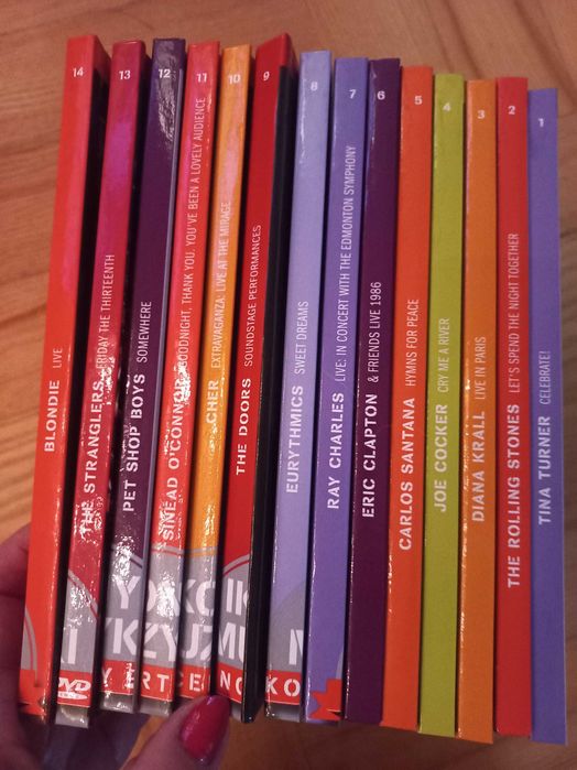 Płyty DVD kolekcja Ikony muzyki