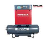 Kompresor Śrubowy 5,5kw zbiornik 300l wydajność 800L/min Kupczyk