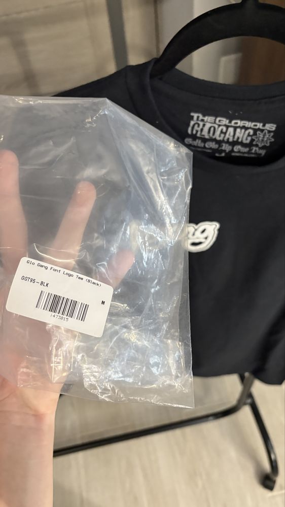 Glo gang black tee chief keef футболка тишка