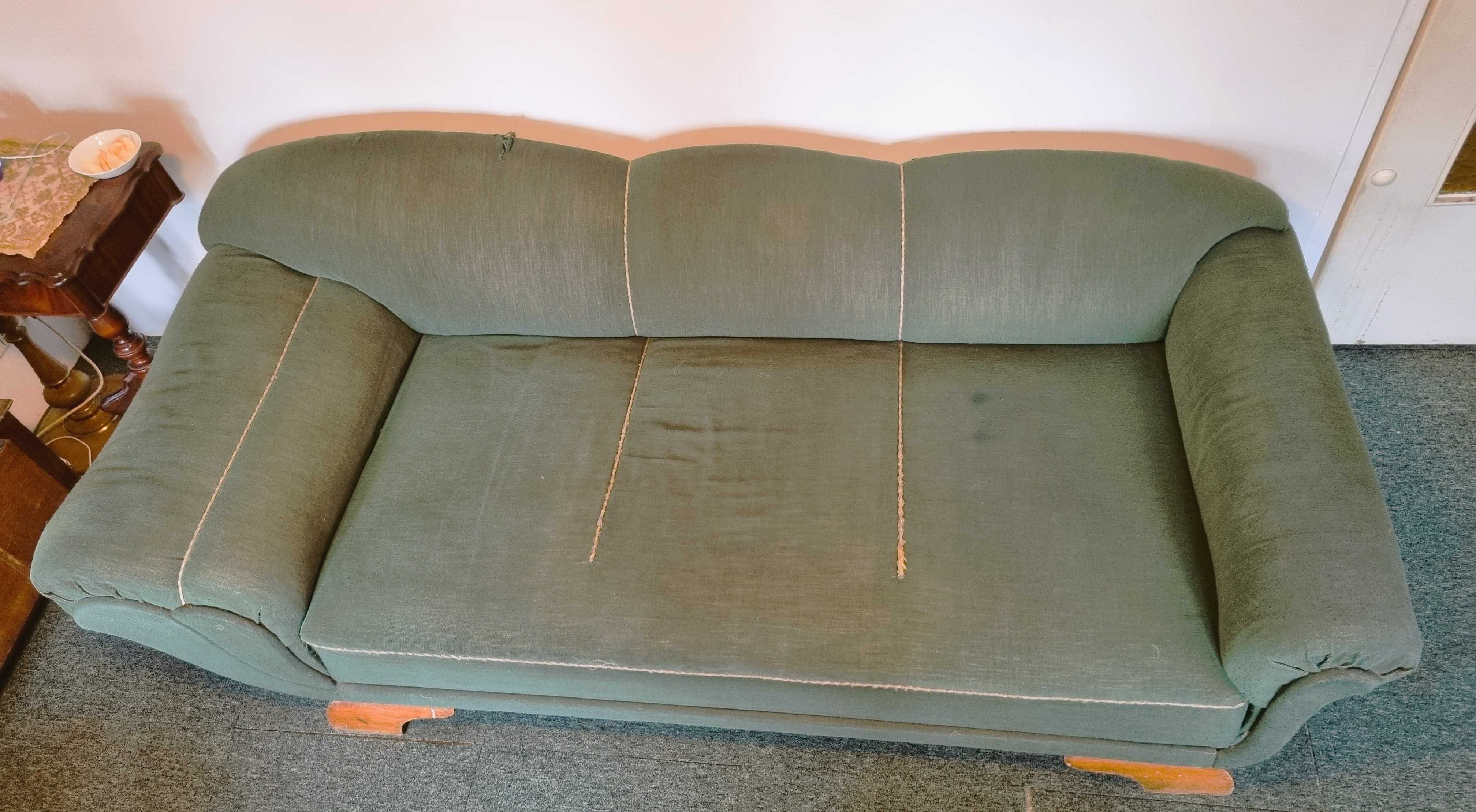 SZEZLONG Antyczna sofa kanapa antyk sprężyny stylowa LATA 20ste.